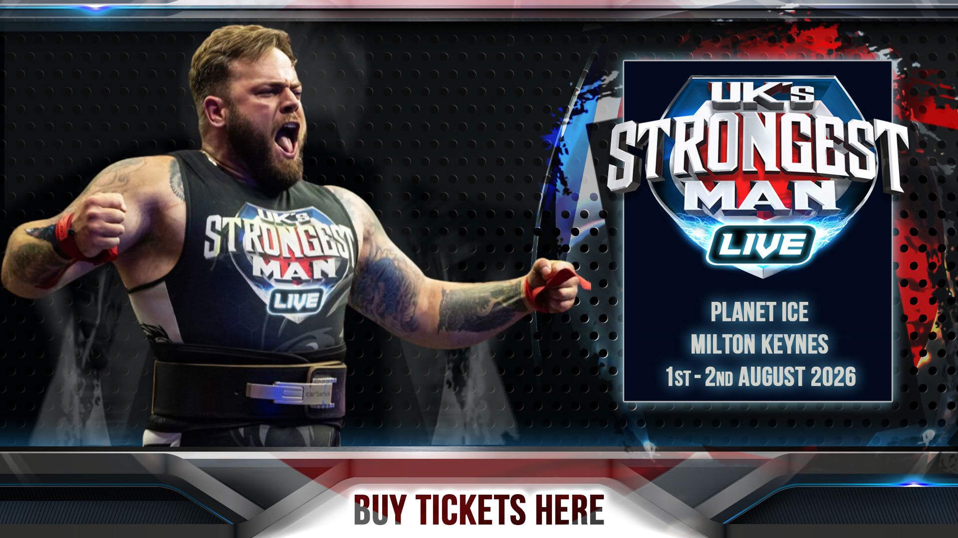 UK's Strongest Man Milton Keynes Weekend