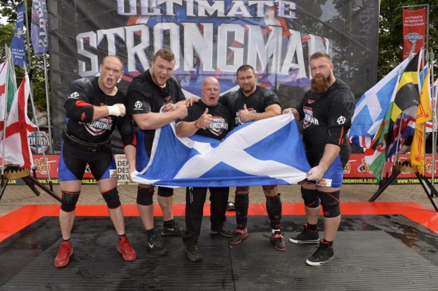 ultimate strongman battle of britain winners Scotland