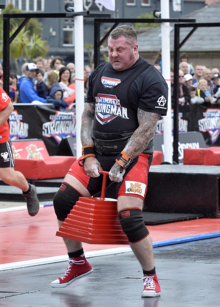 Nathan Llewellyn, Wales. Ultimate Strongman Battle of Britain.